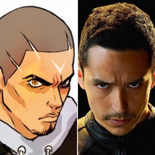 felipesmithart:Drew the pic (2014), saw photo of Gabriel Luna as Robbie Reyes (2016). “Nice! Looks like him!” Saw 2nd photo online, “GAH! HE IS HIM!“🔥😵🔥