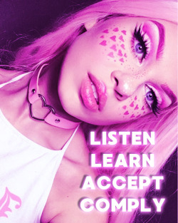 chaos-doll: Real Bimbos are Smart! Smart girls choose to submit because they realize that submission is strength. Smart girls choose to act dumb because they understand that ditzy is desirable. Smart girls want to be controlled because they know that