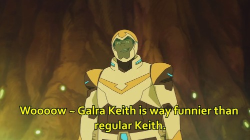 cheritsundere: A lot of people have just been pointing this moment out that this is Hunk making Galr