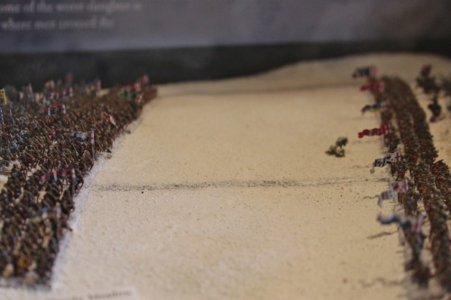 barbucomedie:Diorama of the Battle of Townton from 1461 on display at the Richard 3rd Experience in 