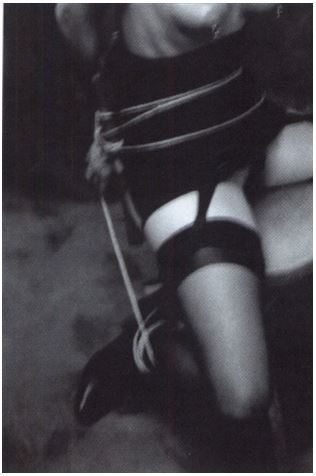 mydezire: realityayslum:  Martial Lorcet Étude de main au lien Crucifixion Nu lié Femme enchaînée de dos (c2000) [x]  Bound for Sirs pleasure and Dezire 