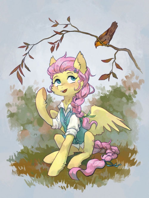 texasuberalles: Fluttershy  by  Koviry  