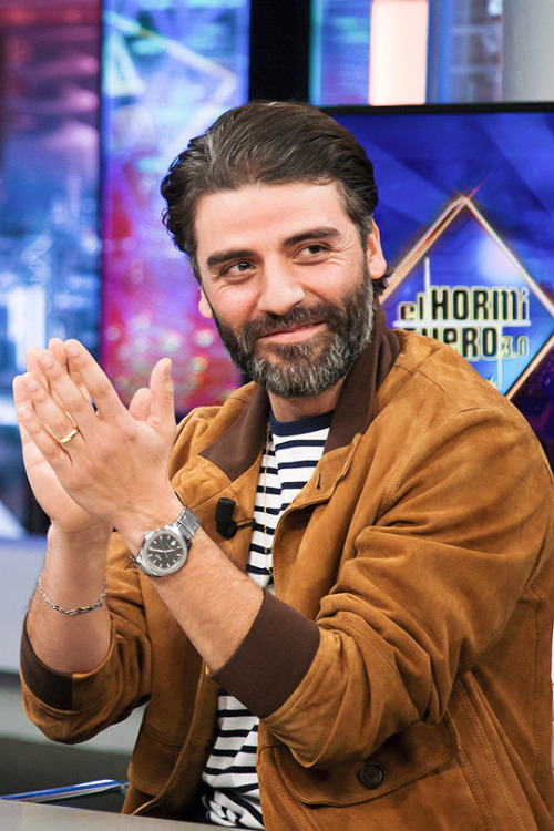 rhodulo:Oscar IsaacEl Hormiguero (Spain) 2019