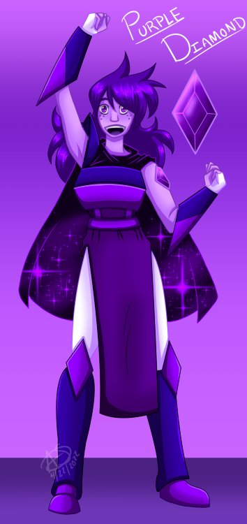 Finished up my Star Diamond Authority! Black Diamond: The MaternalPurple Diamond: The HeroBrown Diam