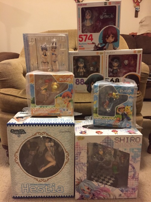 May Amiami loot! Haven&rsquo;t had a chance to open anything yet. Really excited for Utsutsu nen