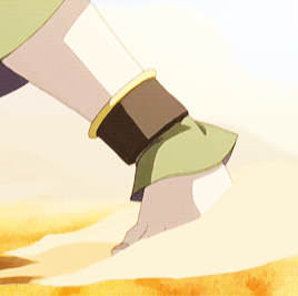 anoia:element-of-change:earthchakra:best earthbender in the world: toph uses earthbending to counter