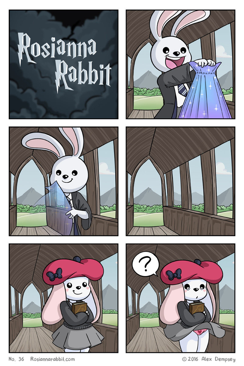 rosiannarabbit:  Rosianna Rabbit | 036 Harry Hare and Rosianna Rabbit have more fun