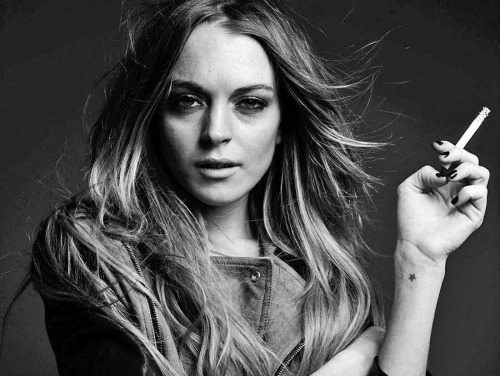 lindsaylohanbr: Lindsay Lohan by Hedi Slimane