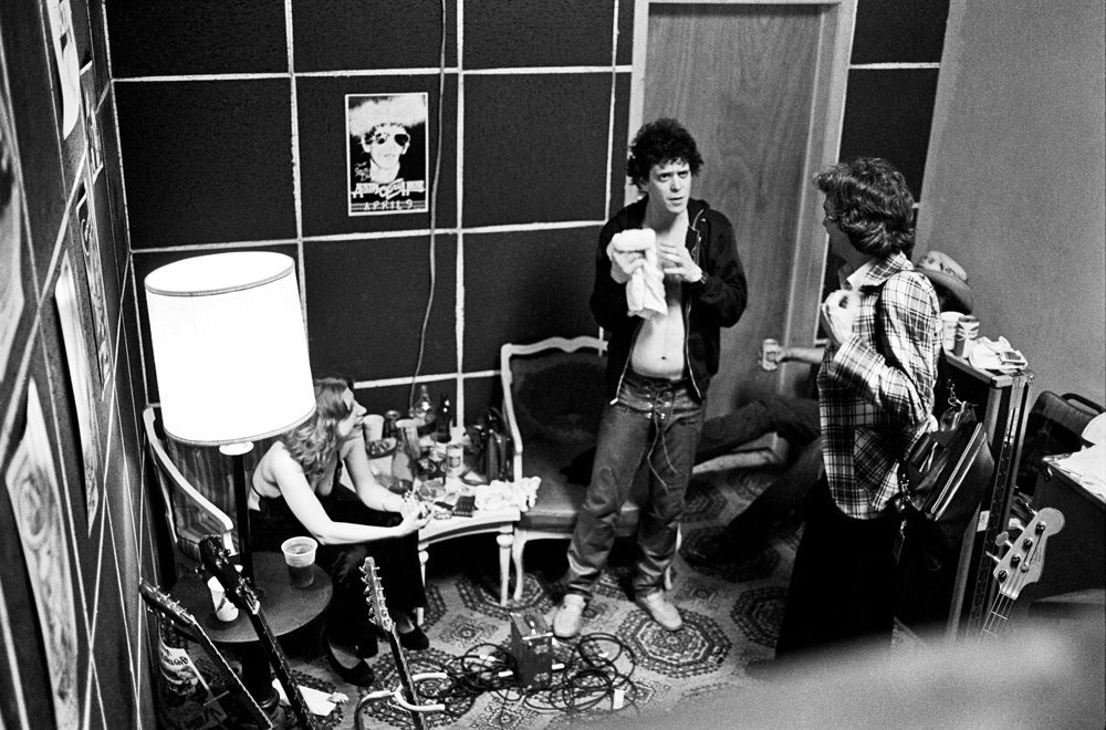 everythingloureed:  Lou Reed, greenroom after show, Austin Opry House, 1978. “It