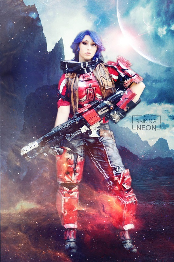 Athena cosplay Borderlands Pre- Sequel by Its-Raining-Neon