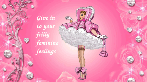 It is impossible to resist, sweetie.~ Help Sissy Princess create sissy themed content by supporting 