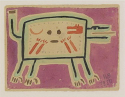 artist-brauner:  Animal, 1950, Victor Brauner
