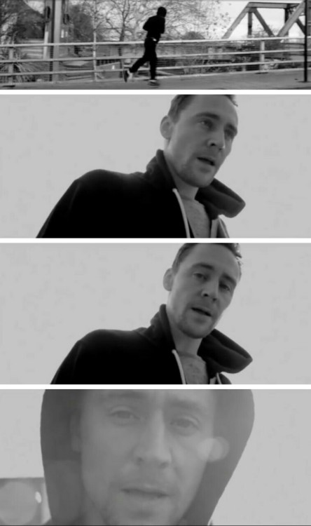 lolawashere:lolawashere:lolawashere:Tom Hiddleston, running man…We need some moves…Some very necessa