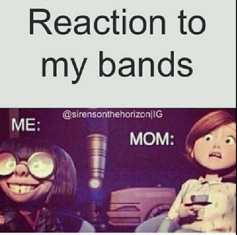 beyond-the-limit2:  This is me and my mom when I have my music on in the car xD.