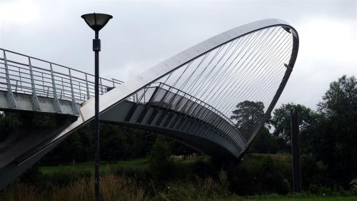 Millennium Bridge, York, England.