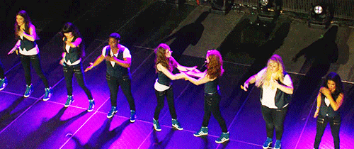 i-am-bechloe-trash:  Kudos to Ester Dean and Rebel Wilson for hitting air, so that