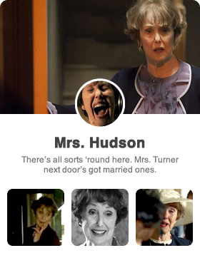benadlct:  Sherlock Characters + Tumblr - Insp. by x[x] 