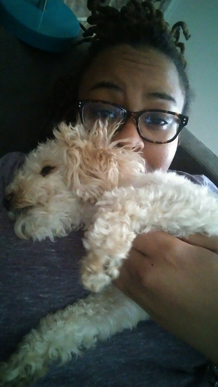 yourpunkassbookjockey:  He doesn’t understand personal space 🐩🌌  Definitely