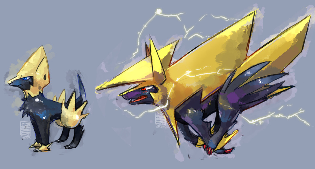 diancie:  pokemonisgreaterthanlife:  Discharge by Stormful  I can finally appreciate