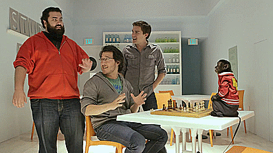 evilregale:  From FNAF to monkeys and chess.Bloopers: (x)