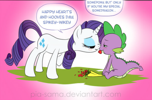 pia-chan:  celestiawept2:  Special Hearts and Hooves Day by *Pia-sama  Now it’s kind of weird to reblog my own work lol But it’s funny! :D  <33333