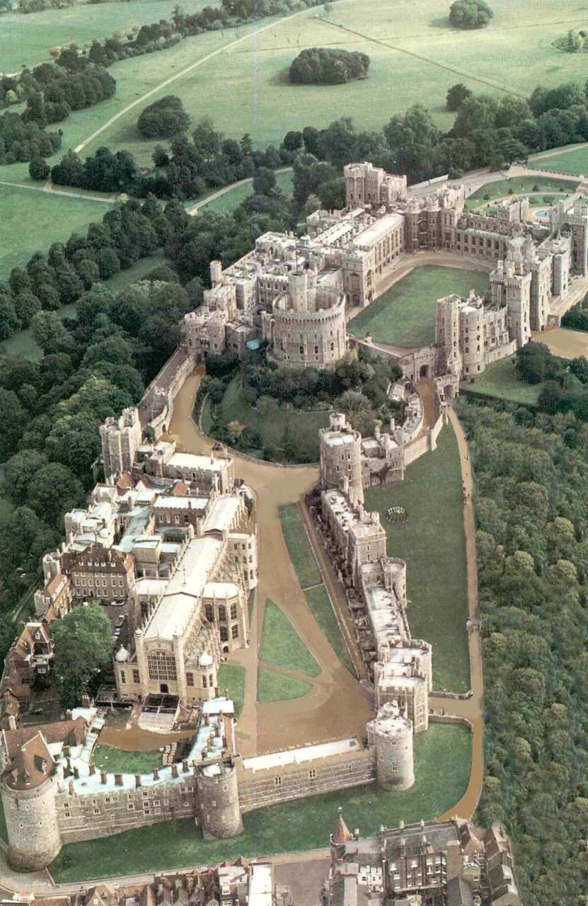 grandestates101:Windsor Castle in Berkshire, England. Built in the decade of 1066.