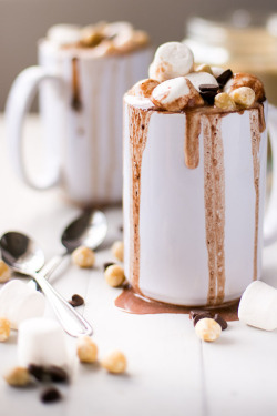 boozybakerr:Nutella Hot Chocolate  Mmm