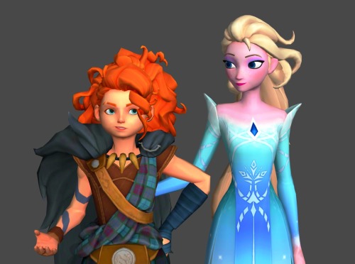 I’m having lots of fun with the Disney Mirrorverse models