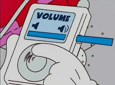 Cuando pongo una canción que me gusta demasiado: