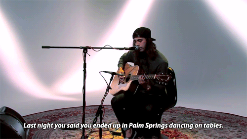feuntes:  Pierce the Veil - I’m Low on Gas and You Need a Jacket 
