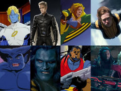 freak-cl:  solo faltaria que hicieran la serie animada de los x-men con actores… x-men cartoon to movie