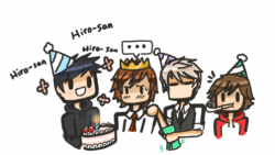 bnevarez2:  Happy Birthday Hiro-san, I may