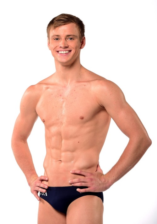 fuckustevepena:  Johnson Steele (USA diver), USOC photoshoot for Rio 2016 on 20/11/15 