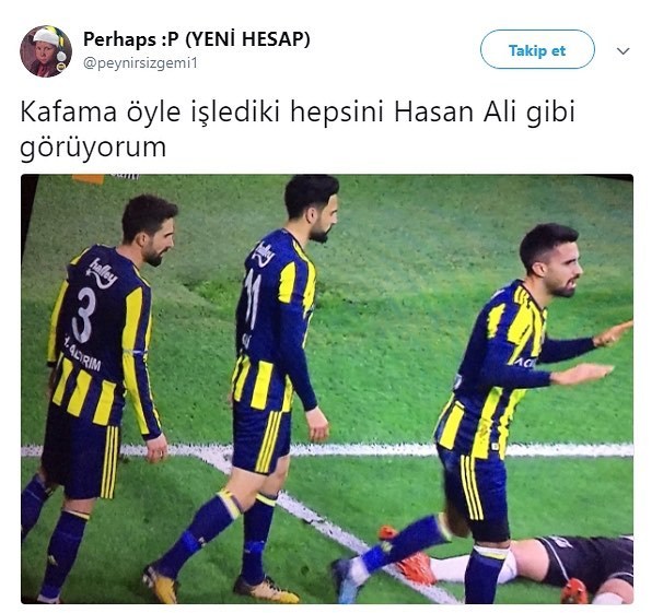 Kafama öyle işledi ki...