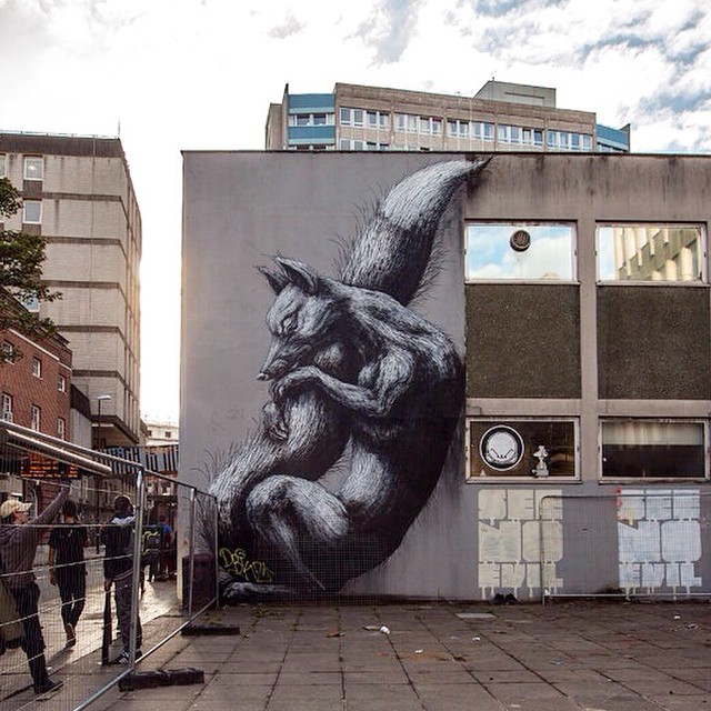 ROA in #Bristol from See No Evil #streetart