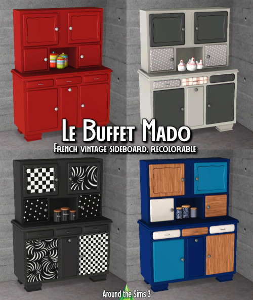 Around the Sims 3 | Le Buffet Mado That&rsquo;s the thing when you follow a french creator: you 