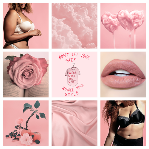 Rose Quartz Body Positivity Moodboard for anon!