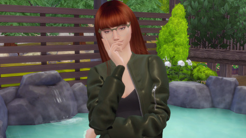 rebelangelsims:Introducing Yuna Sakura aka Oracle She is heavily inspired by Futaba from Persona 5