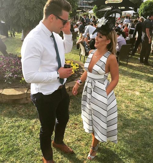 @brooke.taaylor looking stunning in the F O R T U N E D R E S S by Sheike ✔️ Available for hire in a size 8 at RUNWAYDREAM #engagement #party #races #spring #springracing #rent #hire #RunwayDream #dresshire #dresshireau #dresshiremelbourne #regram...