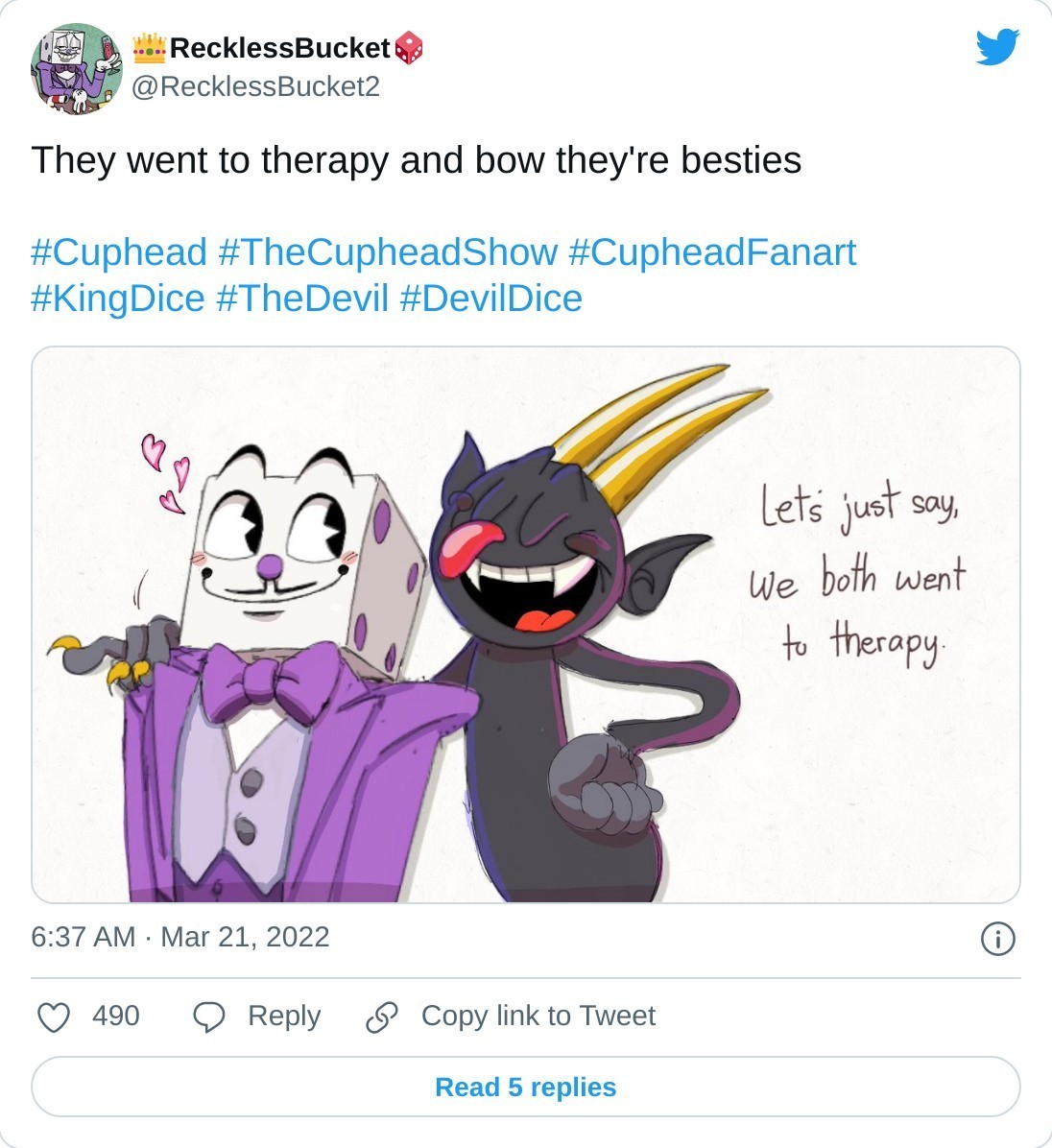 The Cuphead Show King Dice & The Devil 