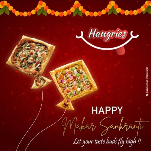 Hangries wishes you Happy Makar Sakranti. Let your taste bud fly high. #MakarSankranti#HappyPongal#मकर_संक्रांति#sankranti#festival#india#kitefestival#kites#uttarayan#patang#kite#kiteflying#lohri#indianfestival#happymakarsankranti#sankranthi#pongal