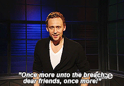 matafari:  Tom Hiddleston, the gift that keeps on giving       