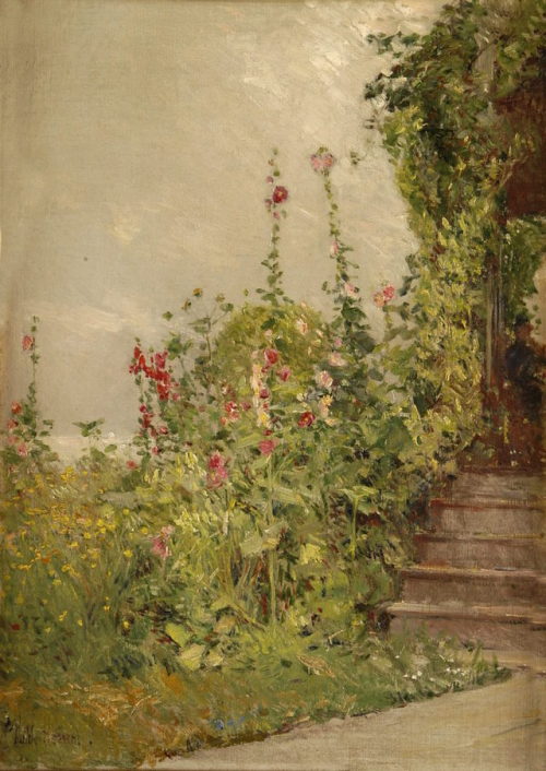 Frederick Childe Hassam, “Celia Thaxter’s Garden” (1890),