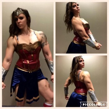 bigmusclegirlfan:  Kristina Moser is a real wonder woman.