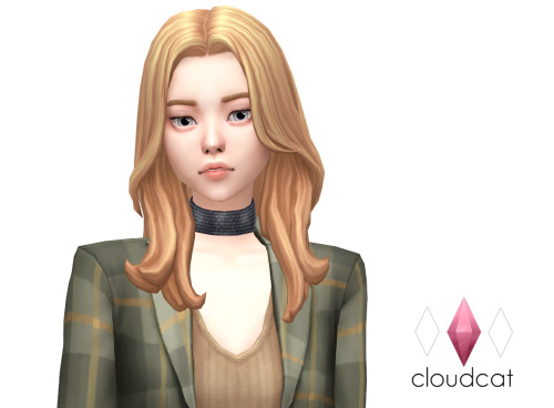 cloudcat:Fashion Street ChokerShiny choker(necklace) for your sims ❤️ BGCFor teen-elderFeminine(F) a