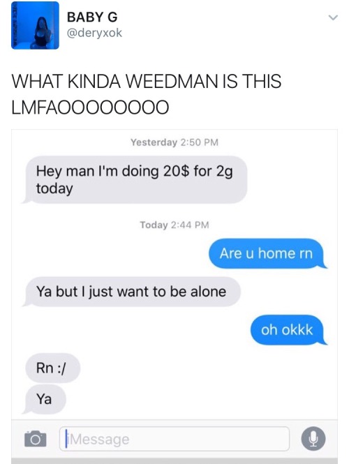 cyberho:Me as a weedman