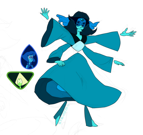 dou-hong:  stasmaromi:    Dou Hong-inspired gem-fusions! Part 2:  Peridot fusions (except for Amethyst+Peridot, she’s in the previous post)  SUPERSTAR! These look awesome!