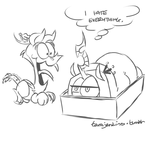 dragondicks:  tarajenkins:  dragondicks:  I empathise a lot with chrysalis because