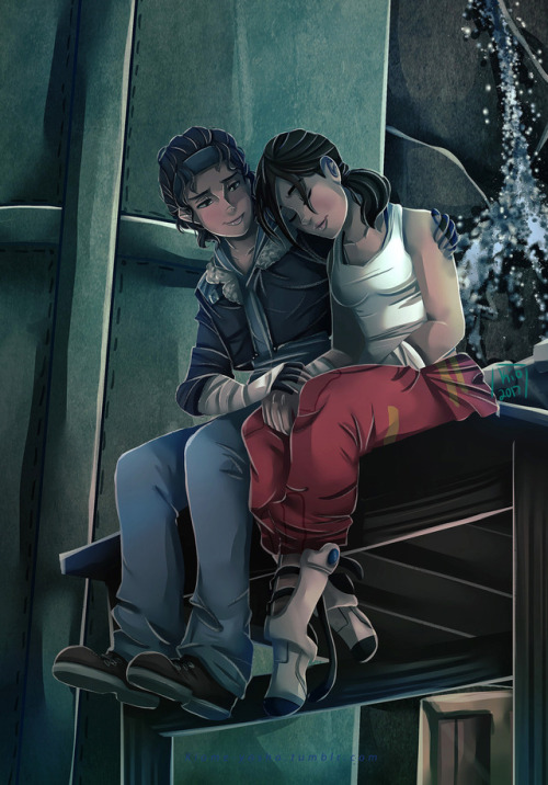 druidofhibernia:A commission by @kiome-yasha of one of my earliest ships Alex from Half Life 2 and C