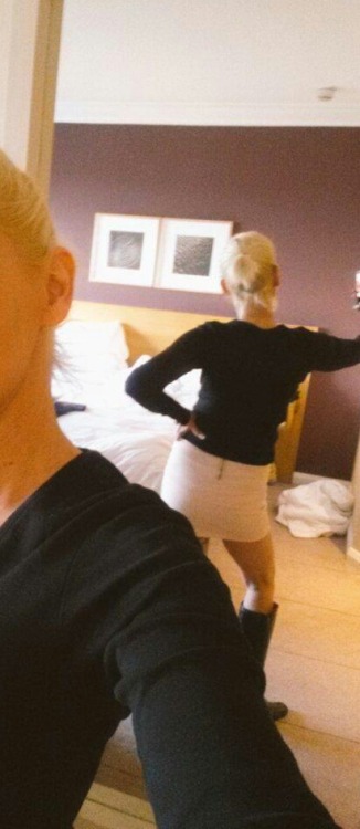 saraw243:  basecampfun:  Dressed for a change ☺☺☺  basecampfun. Oh yes. Sexy